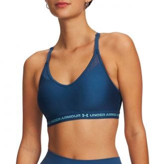 Under Armour 1386424 Reggiseno Heatgear® Crossback Low Abbigliamento Training E Palestra Donna