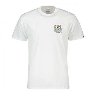 Vans Vn0006czwht T-shirt Easy Peasy Street Style Uomo