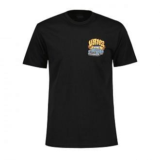 Vans Vn0008rkblk T-shirt Running On Empty Street Style Uomo