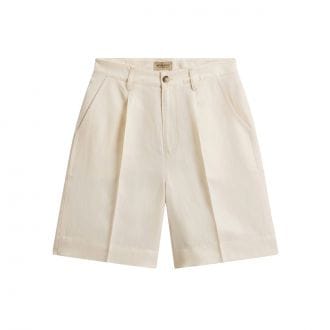 Woolrich Cfwwsh2005frut3043 Short In Viscosa Lino Donna Casual Donna