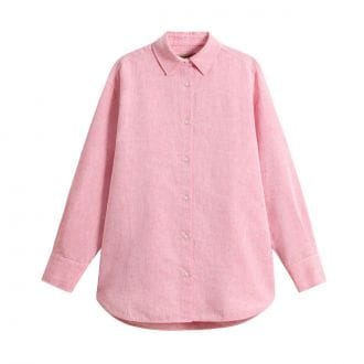 Woolrich Cfwwsi2013frut5295 Camica In Cotone Lino Boyfriend Fit Donna Casual Donna