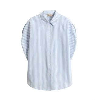 Woolrich Cfwwsi2021frut5378 Blusa In Popline Donna Casual Donna