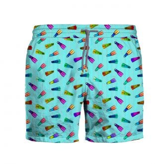 Zeybra Aub632 Boxer Mare Fantasia Pinne Mare Uomo