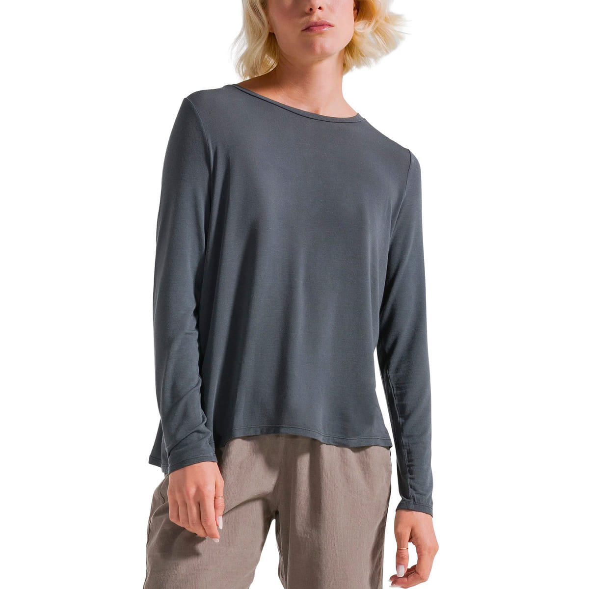 T-SHIRT MIX CACHEMIRE DONNA
