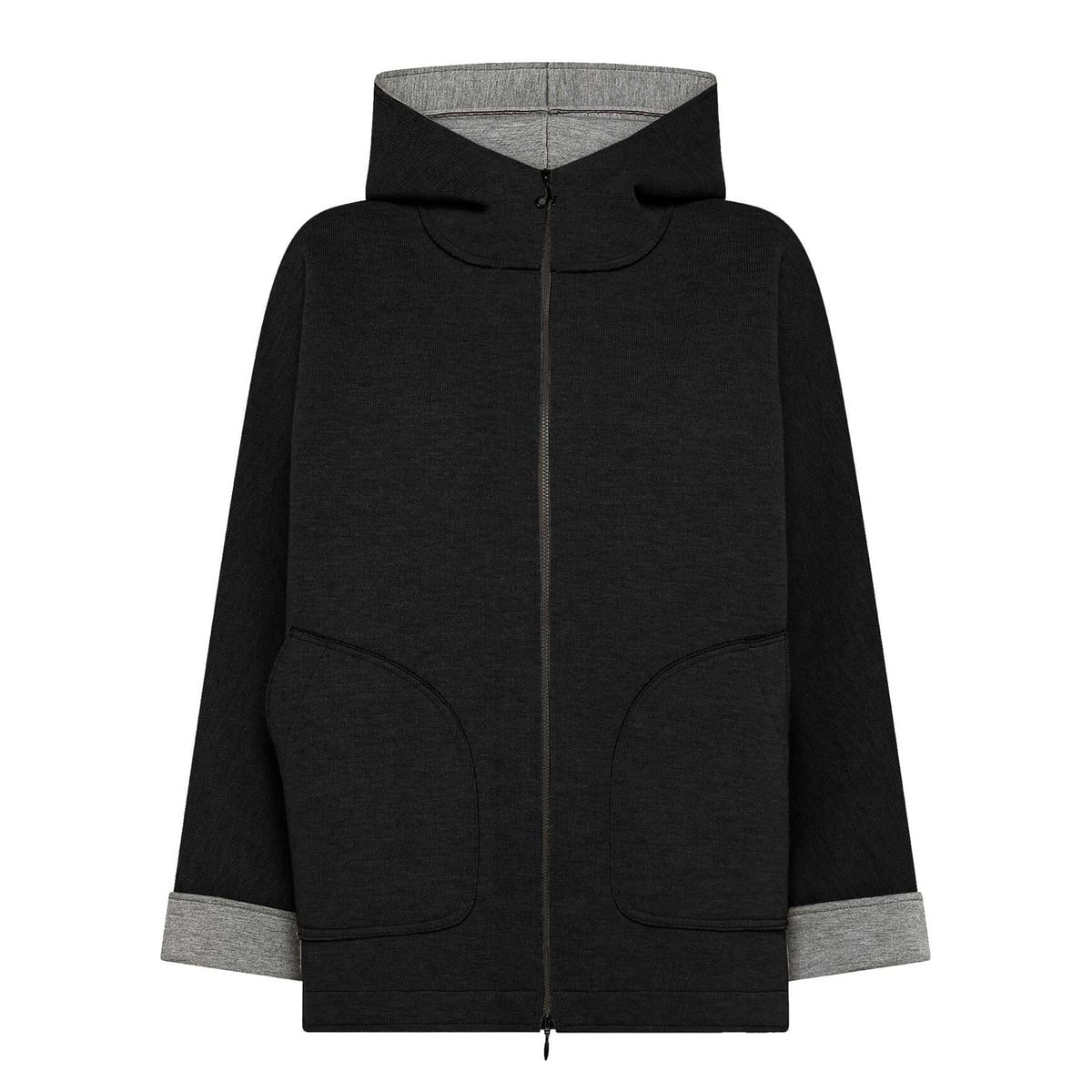 GIACCA CAPPUCCIO SCUBA DONNA