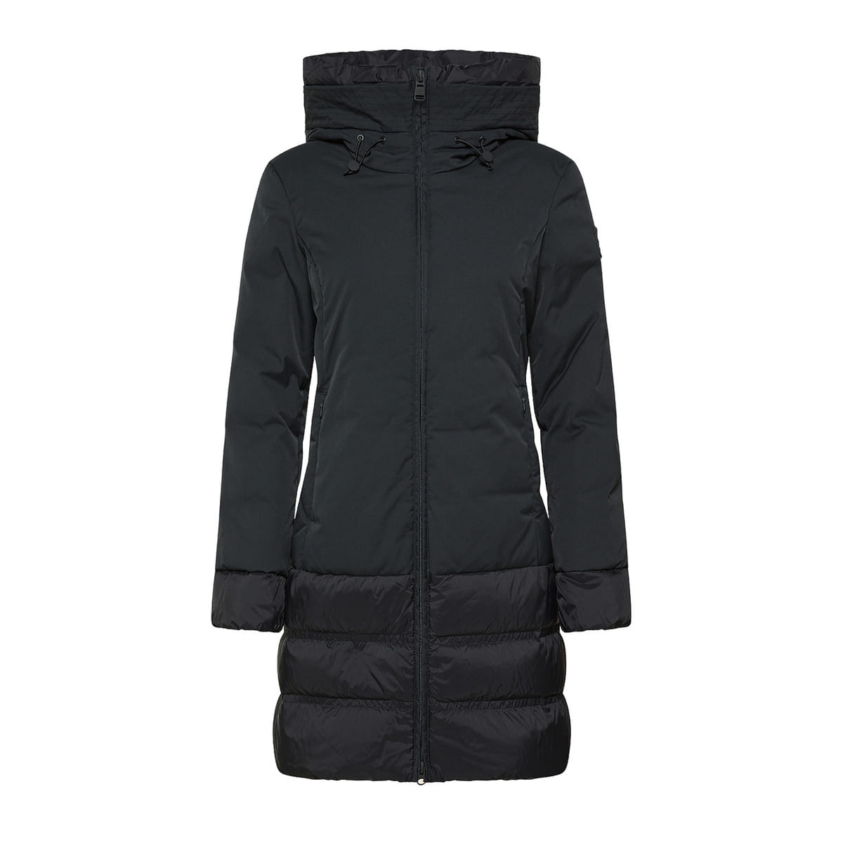 PIUMINO LUNGO BI-MATERIALE VELELLA DONNA