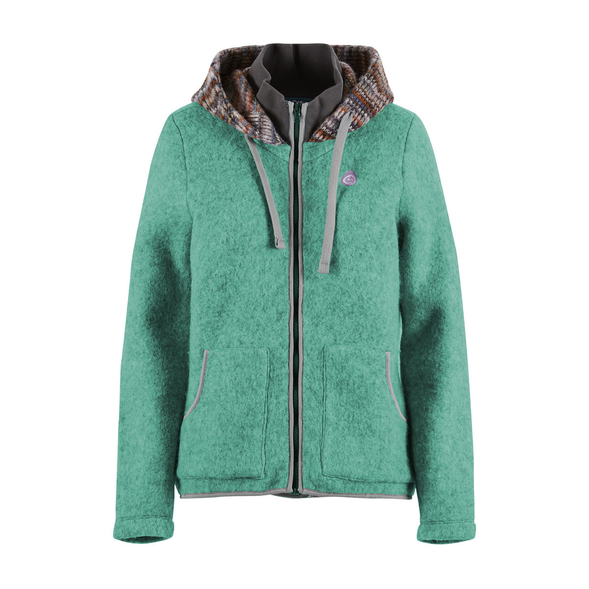 PILE FULL ZIP CON CAPPUCCIO ROSITA 2.2 DONNA