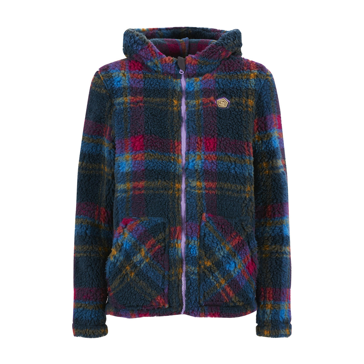 PILE FULL ZIP CON CAPPUCCIO ANAIS DONNA