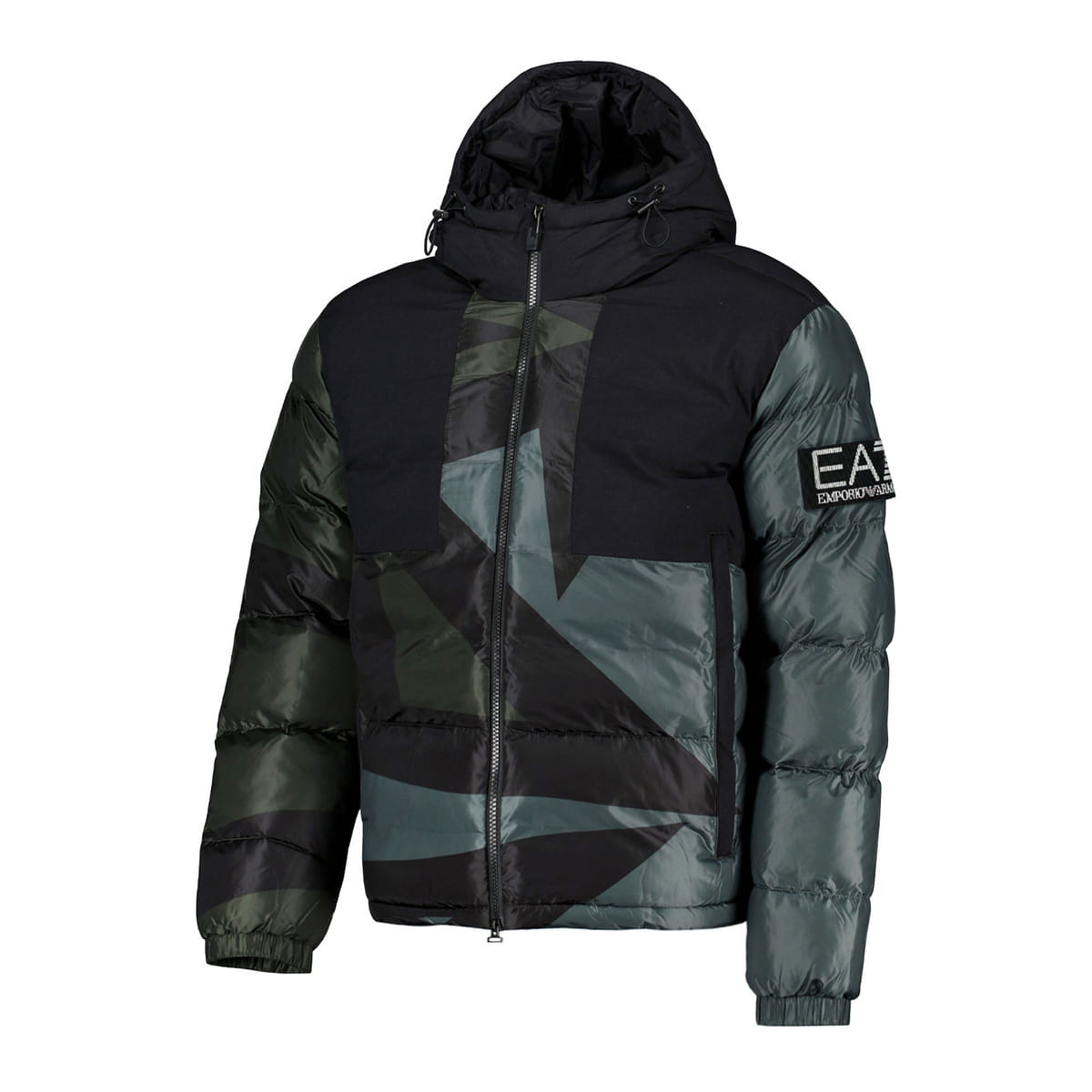 PIUMINO CON CAPPUCCIO GRAPHIC