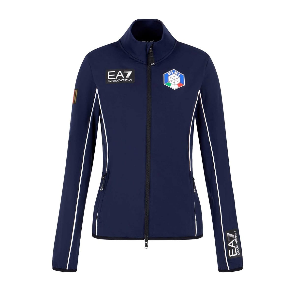 SOTTOTUTA FULL ZIP FISI POWERSTRETCH DONNA