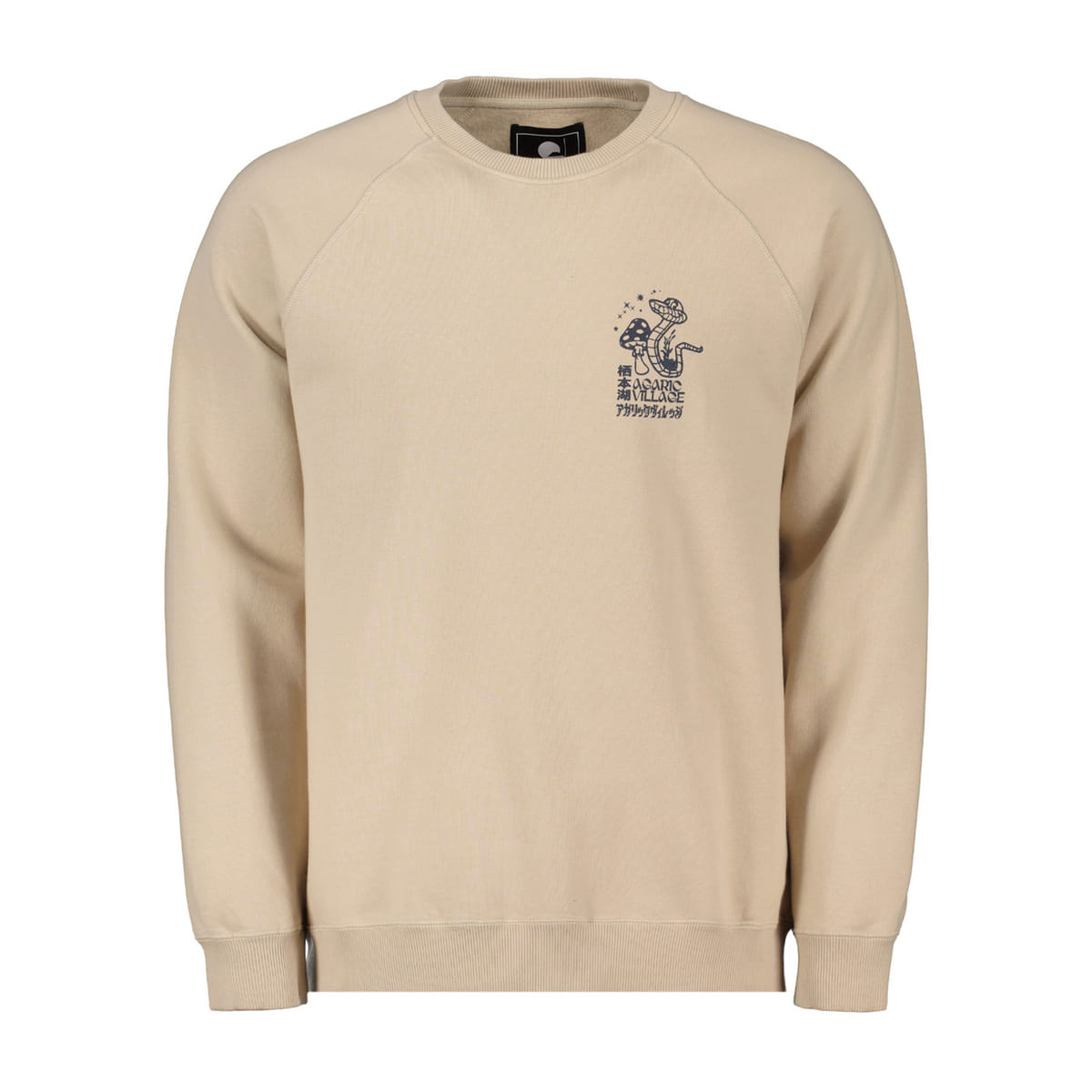 FELPA GIROCOLLO OVER AGARIC VILLAGE