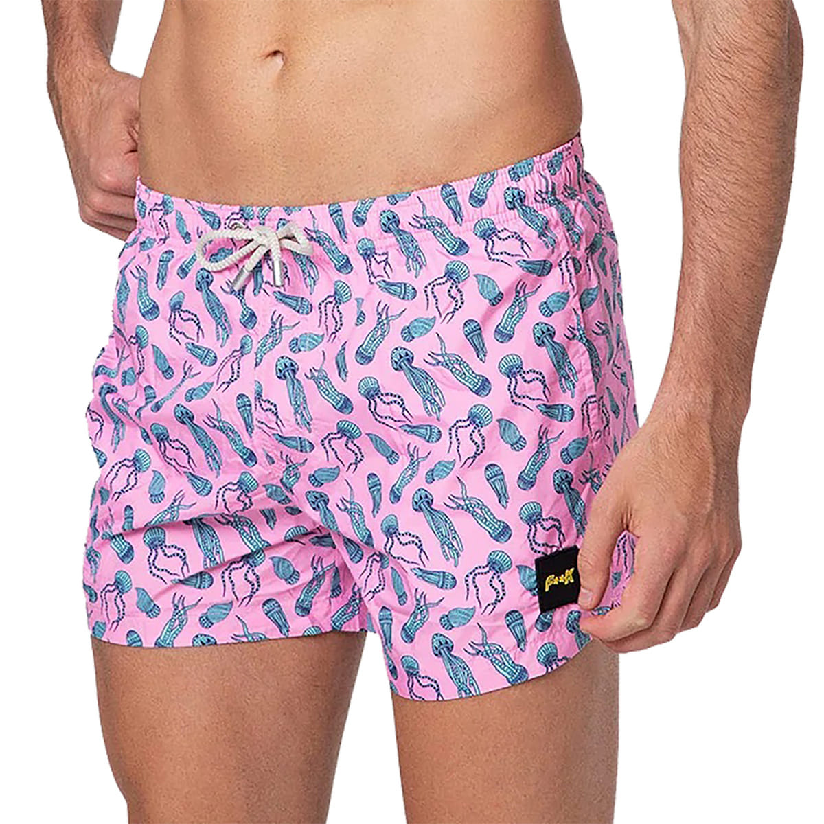 EFFEK BOXER MARE FANTASIA 050921801_X12 MEDUSE SU ROSA