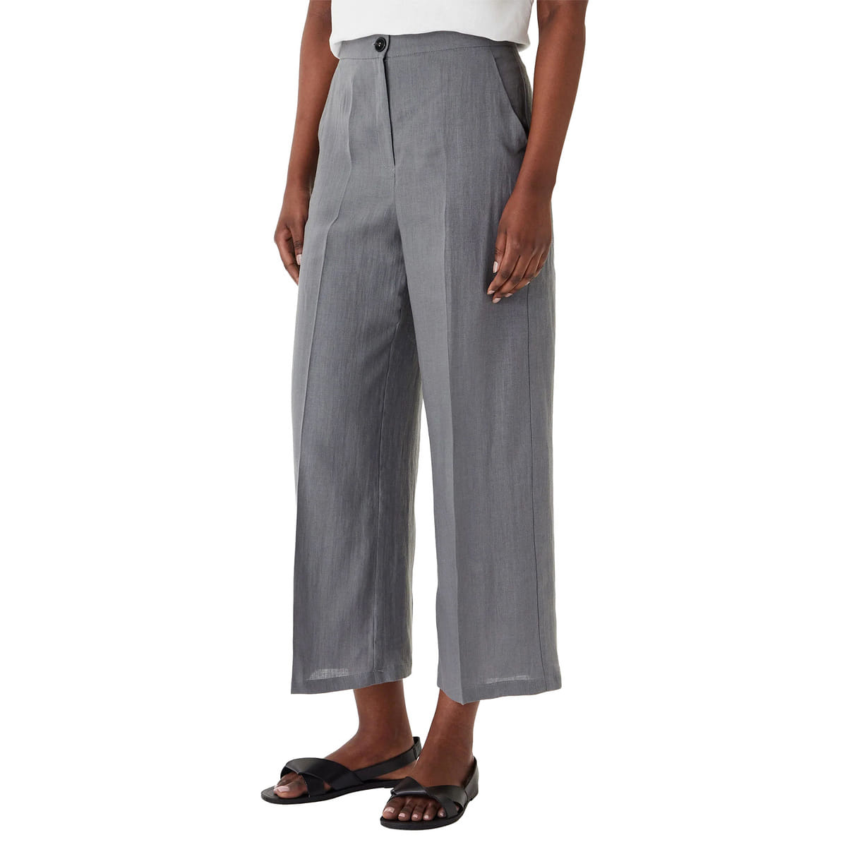 PANTALONI IN LINO DONNA