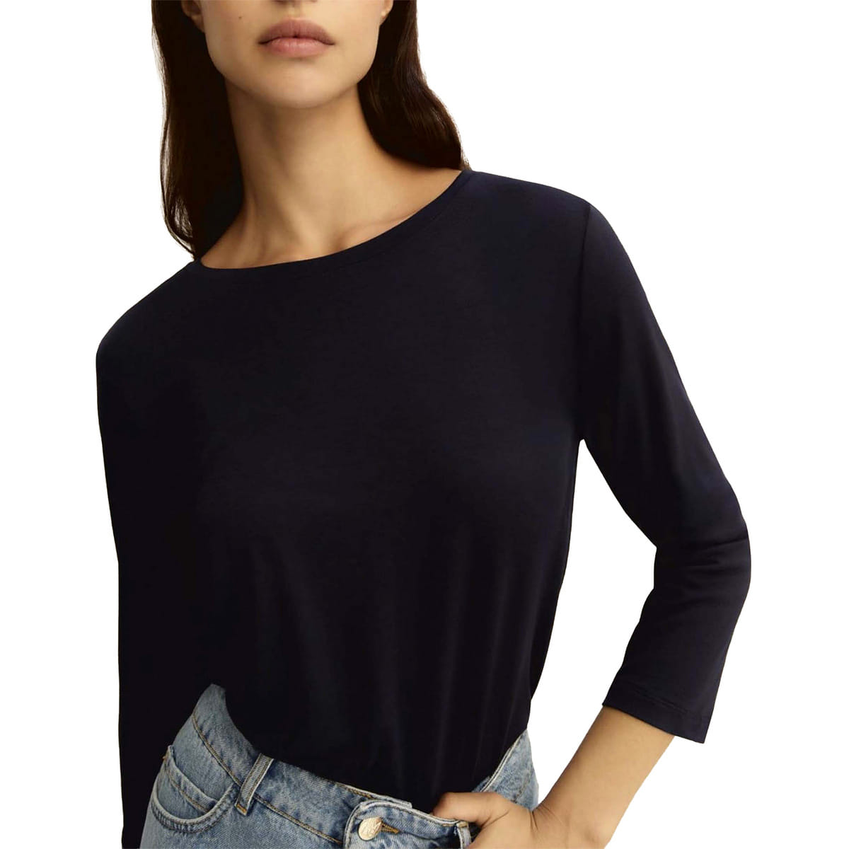 T-SHIRT MANICA 3/4 JERSEY DONNA