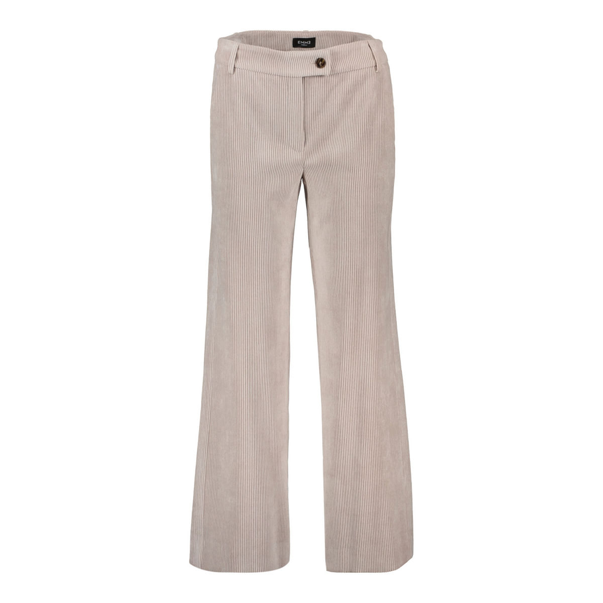 PANTALONI LOOSE IN VELLUTO A COSTE DESTINO DONNA