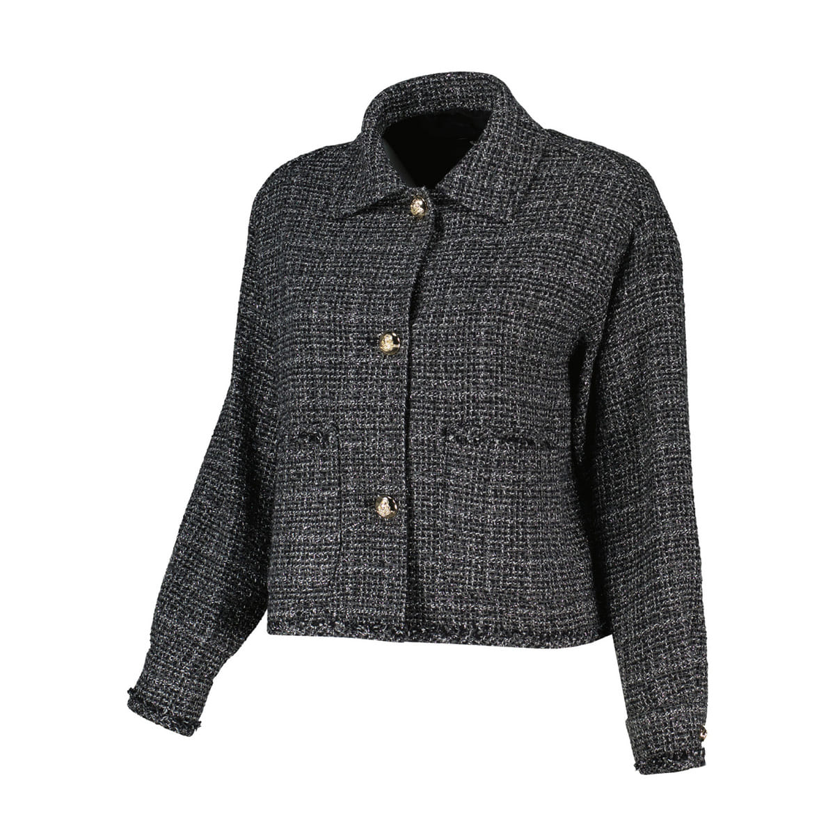 GIACCA BOXY IN TWEED ISER DONNA