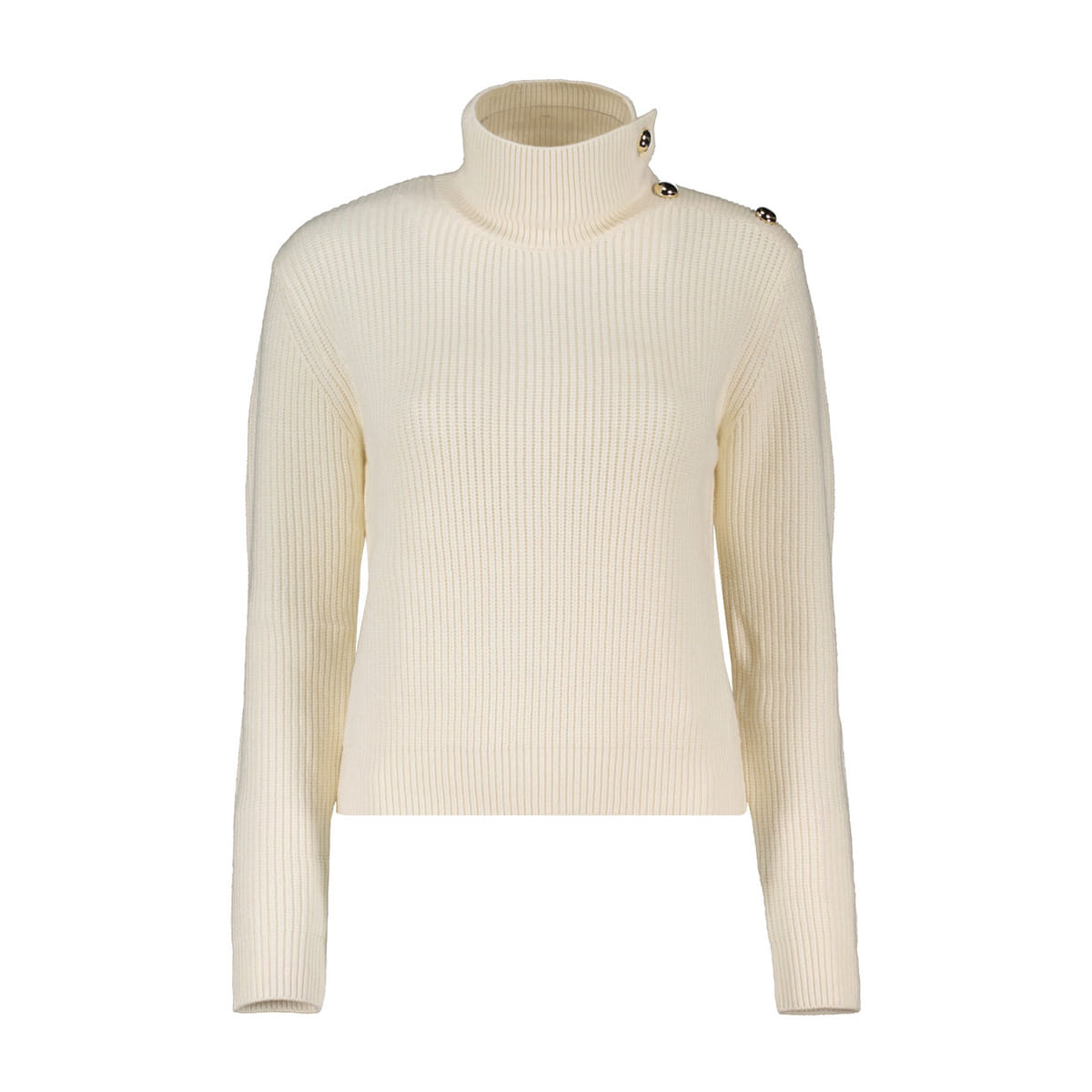 MAGLIONE LUPETTO A COSTE CON BOTTONI JEFF DONNA