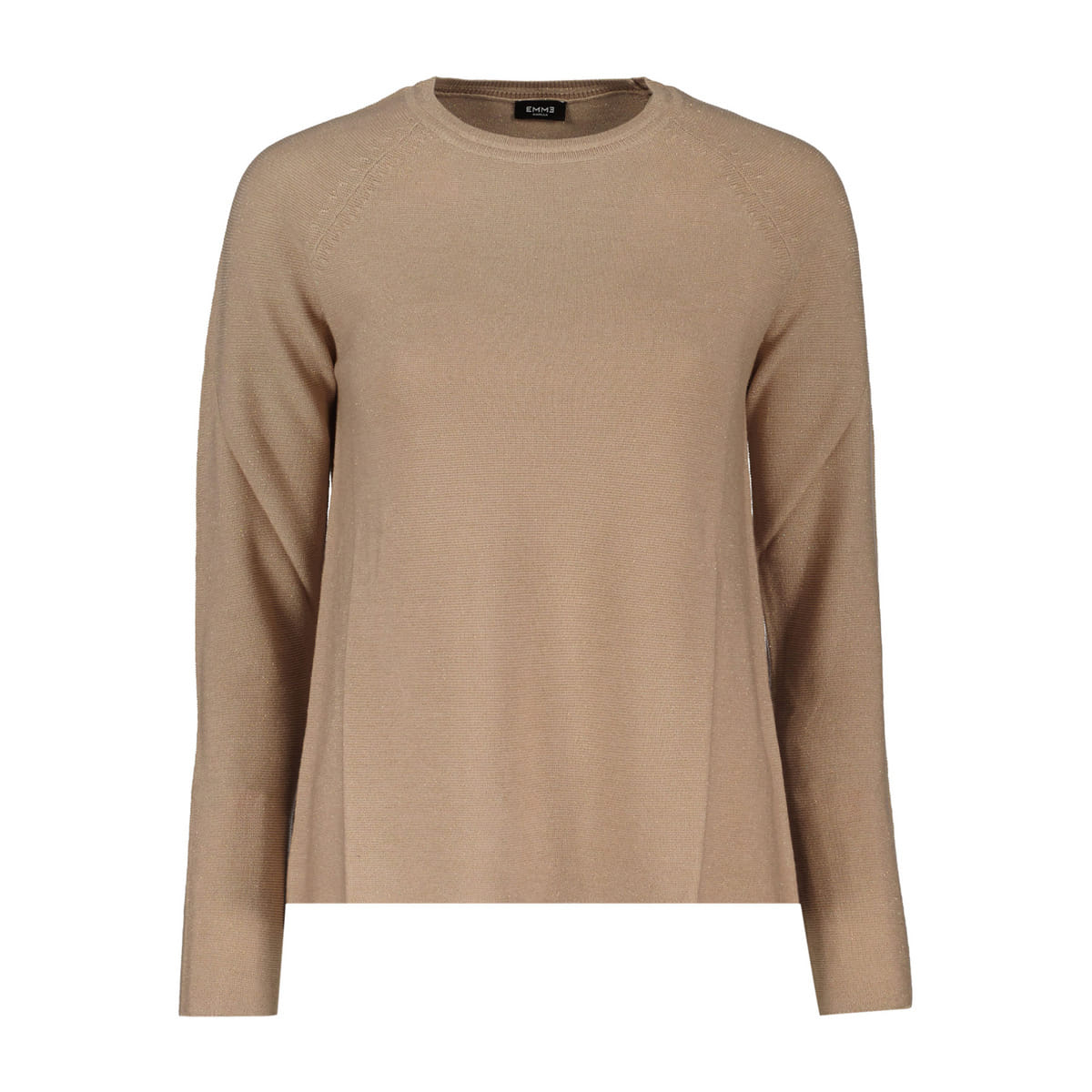 MAGLIONE GIROCOLLO MIX LANA CON LUREX KATAI DONNA