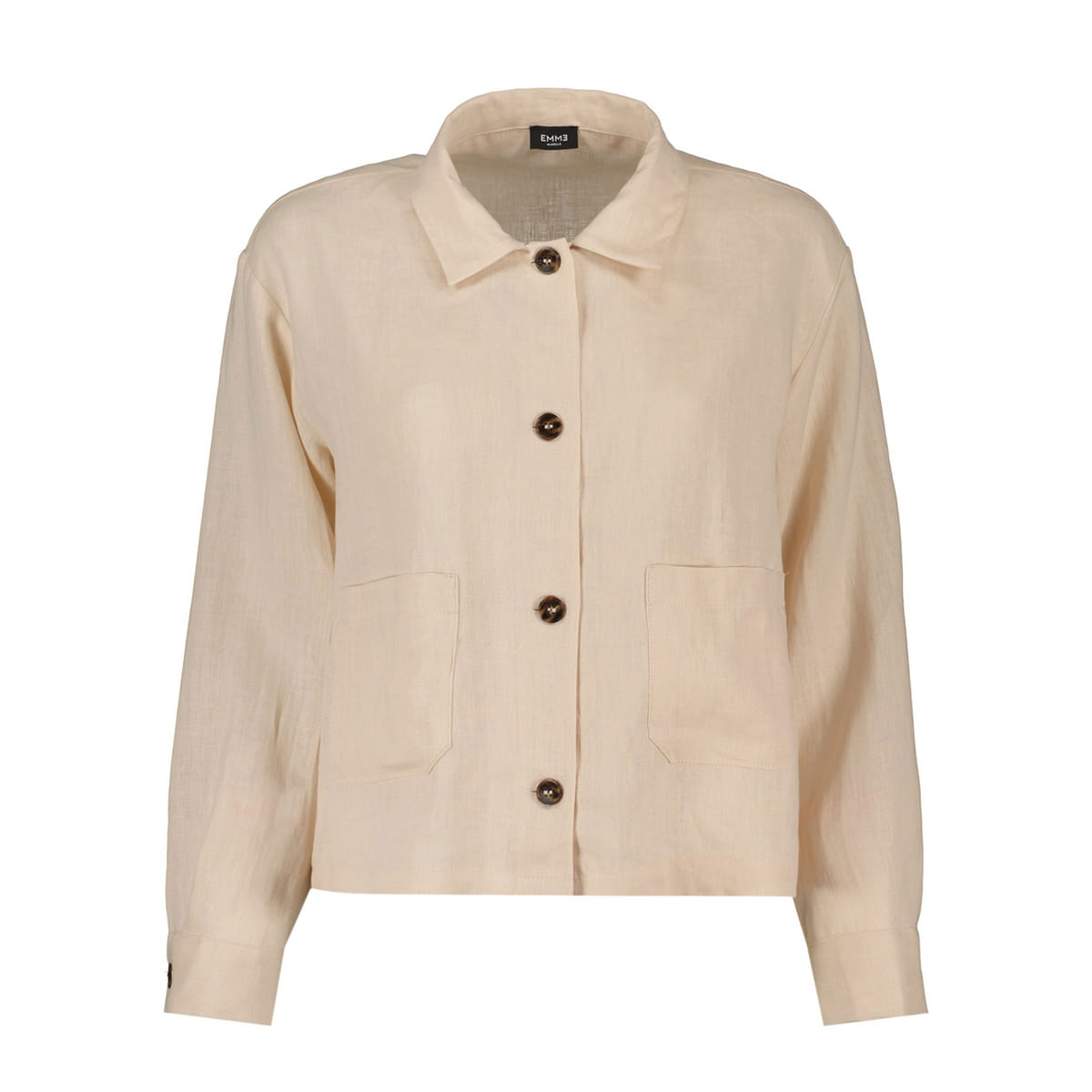 GIACCA CAMICA IN LINO DONNA