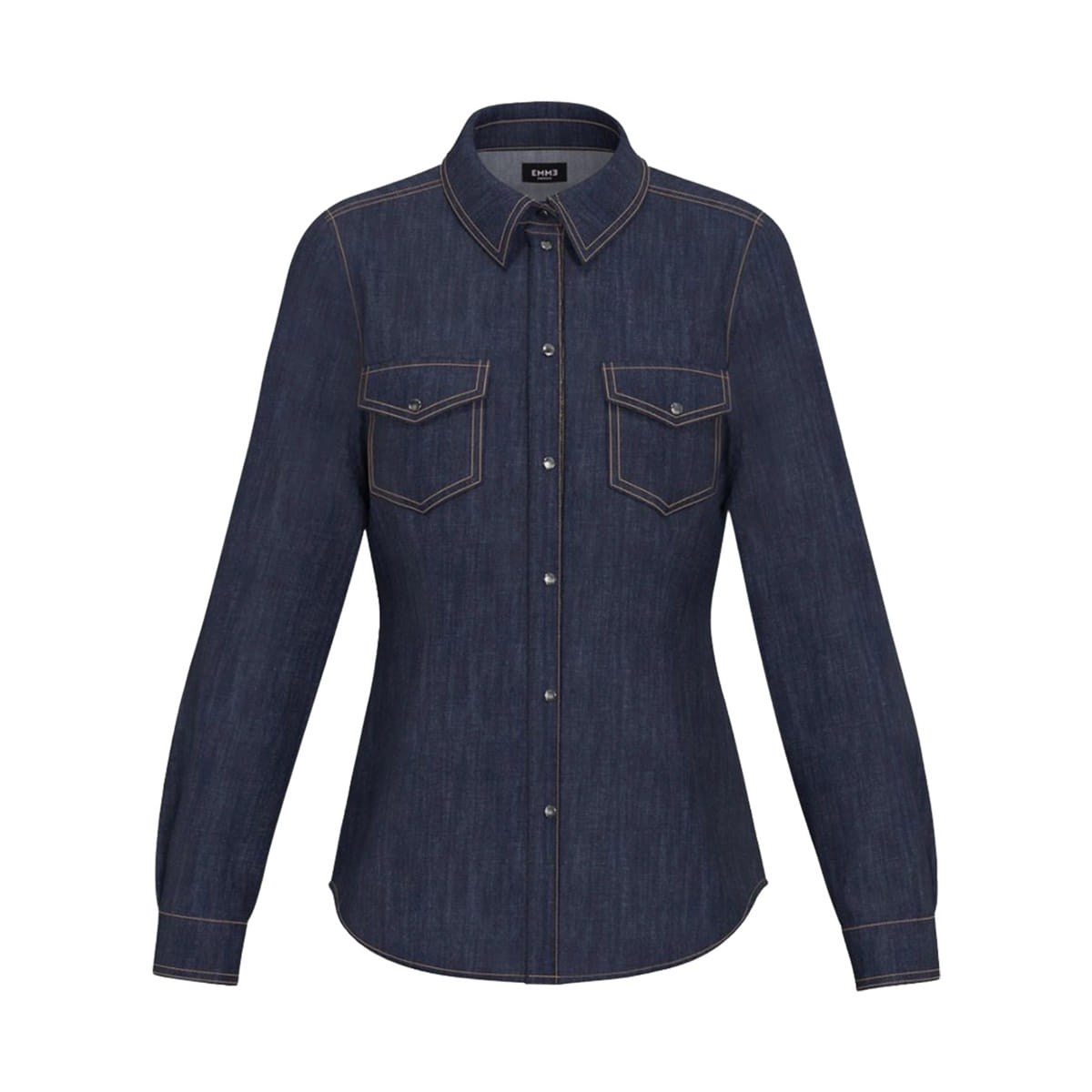 CAMICIA TEXANA IN DENIM PAPA DONNA
