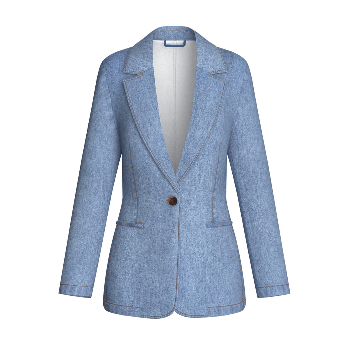 Blazer In Denim Donna