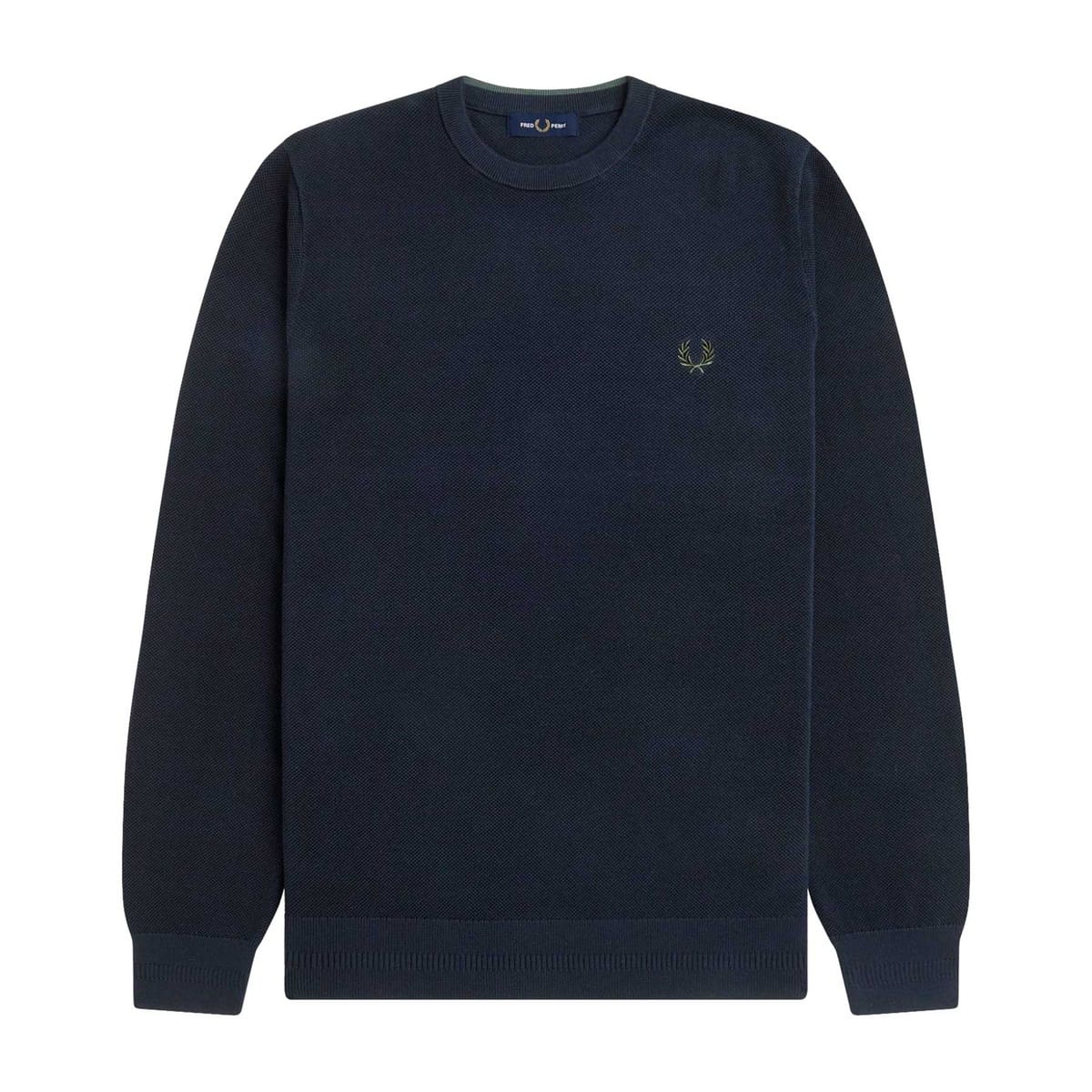 MAGLIONE GIROCOLLO PIQUET JUMPER