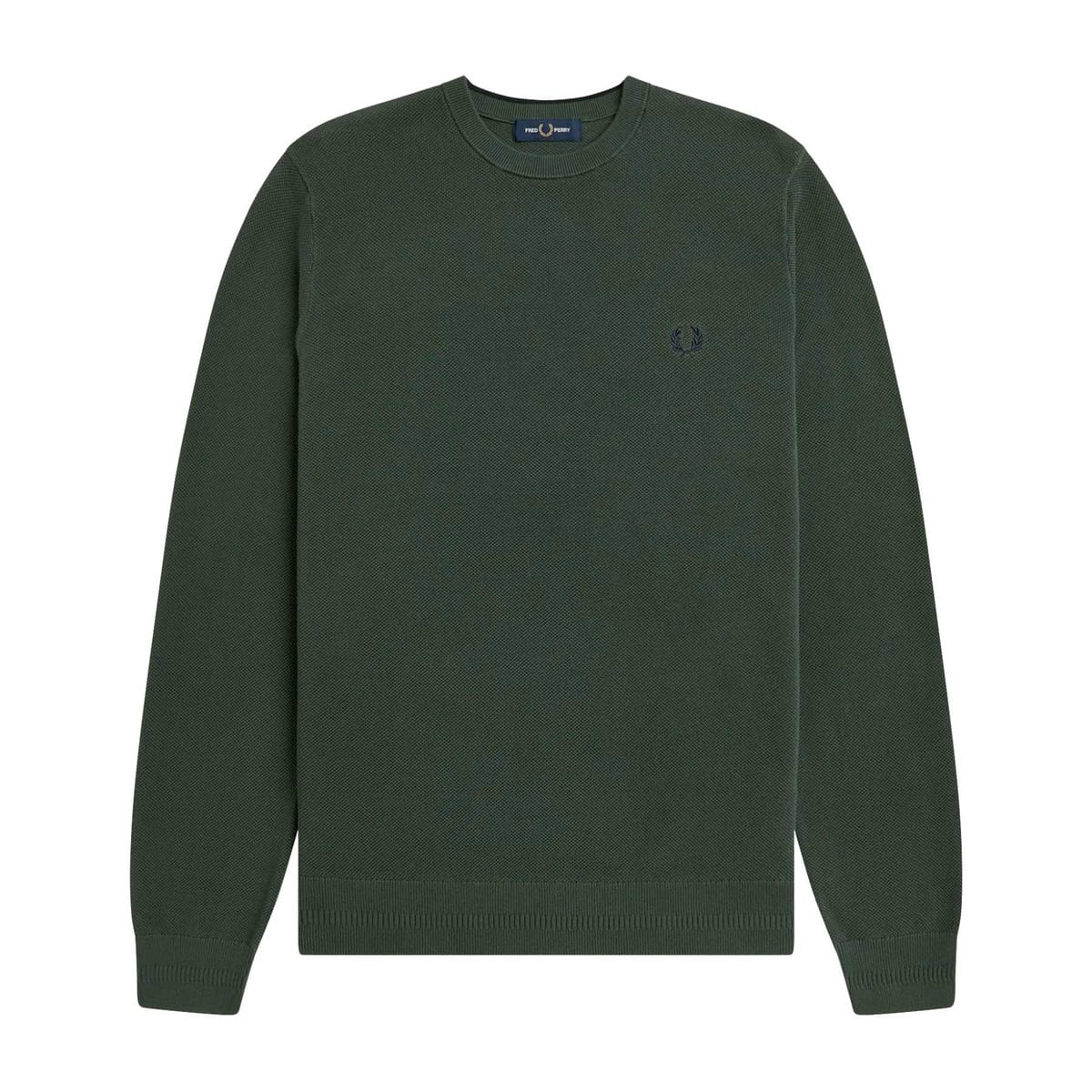 MAGLIONE GIROCOLLO PIQUET JUMPER