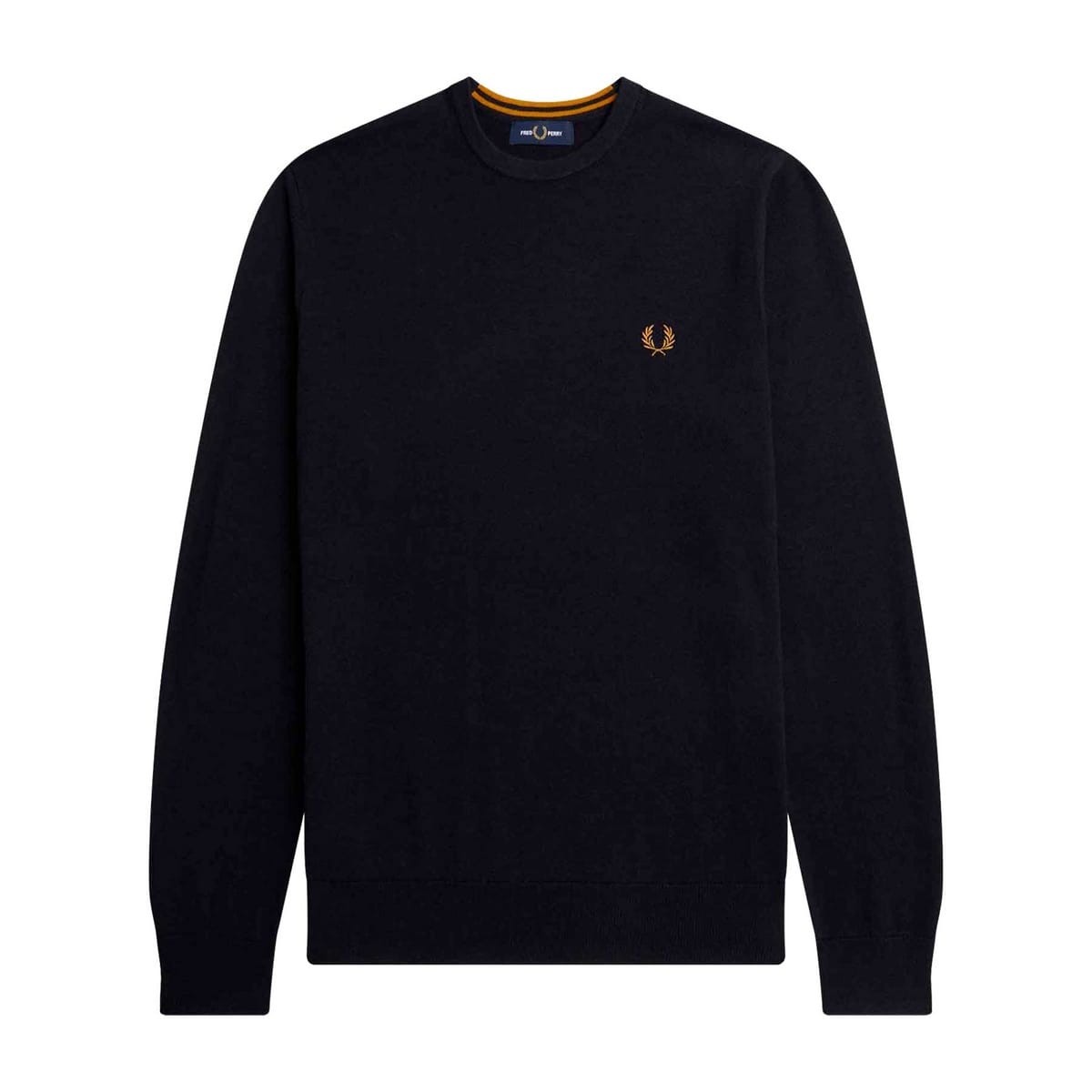 MAGLIONE GIROCOLLO IN LANA E COTONE