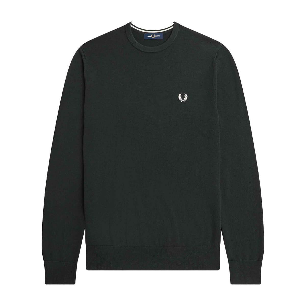 MAGLIONE GIROCOLLO IN LANA E COTONE