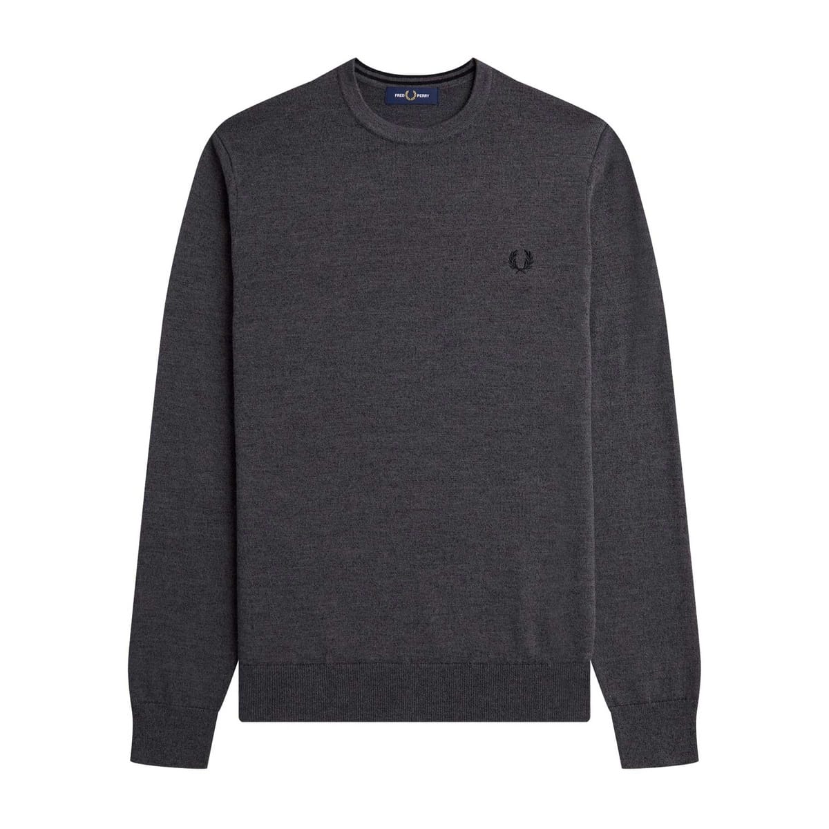 MAGLIONE GIROCOLLO IN LANA E COTONE