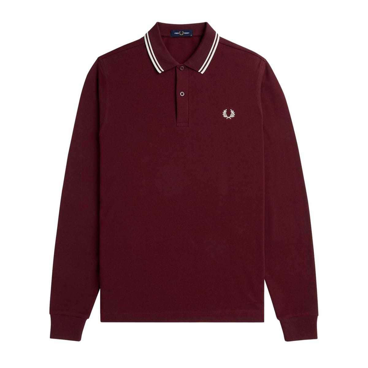 POLO FRED PERRY LS TWIN TIPPED