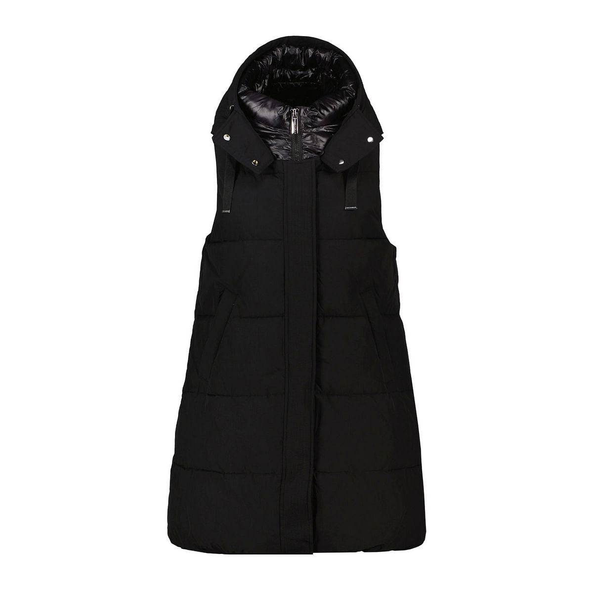 PIUMINO SMANICATO CON CAPPUCCIO IZZI DONNA