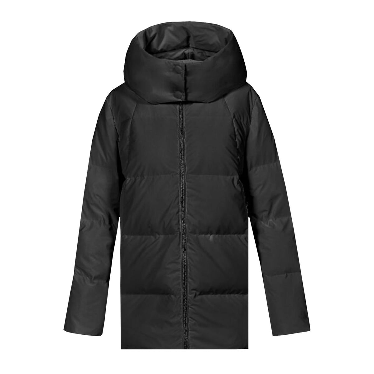 PIUMINO CON CAPPUCCIO STACCABILE LILIEN DONNA