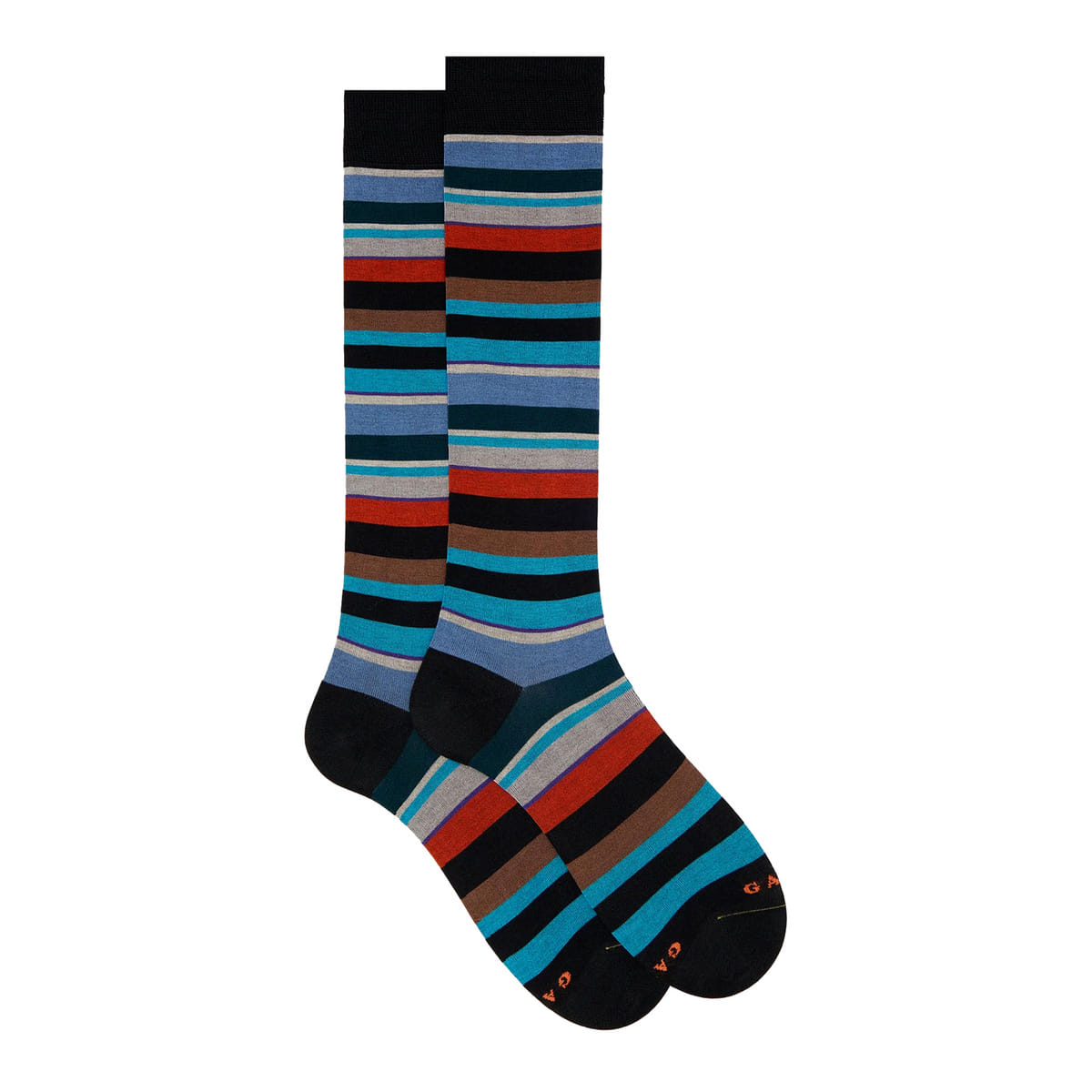 CALZA LUNGA COTONE SUPERLIGHT RIGA MULTICOLOR