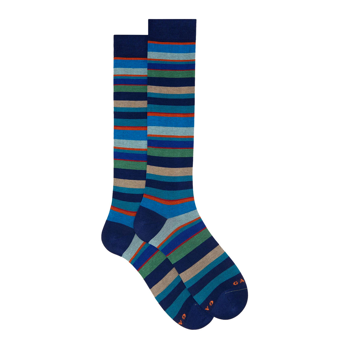 CALZA LUNGA COTONE SUPERLIGHT RIGA MULTICOLOR