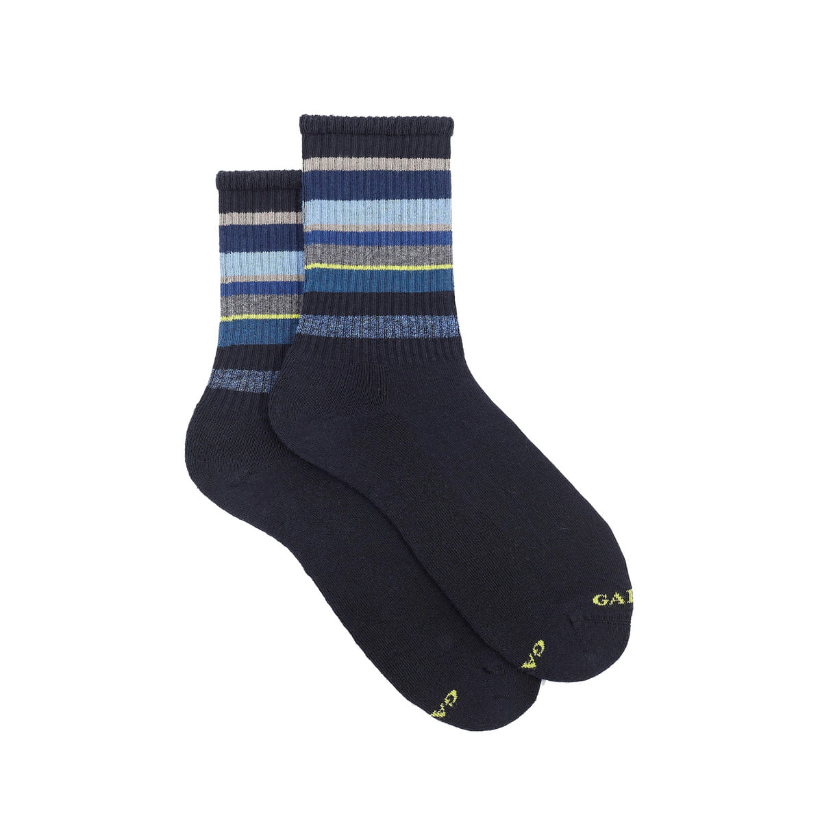 CALZA SPUGNA RIGHE MULTICOLOR