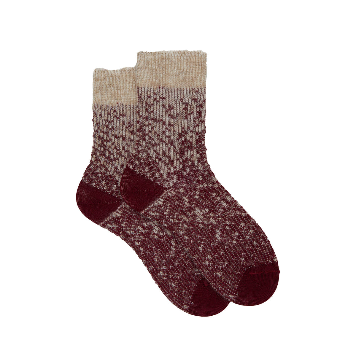 CALZA CORTA MOHAIR DONNA