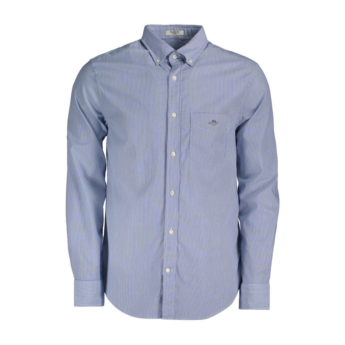 CAMICIA B.D. IN POPELINE A RIGHE BANKER