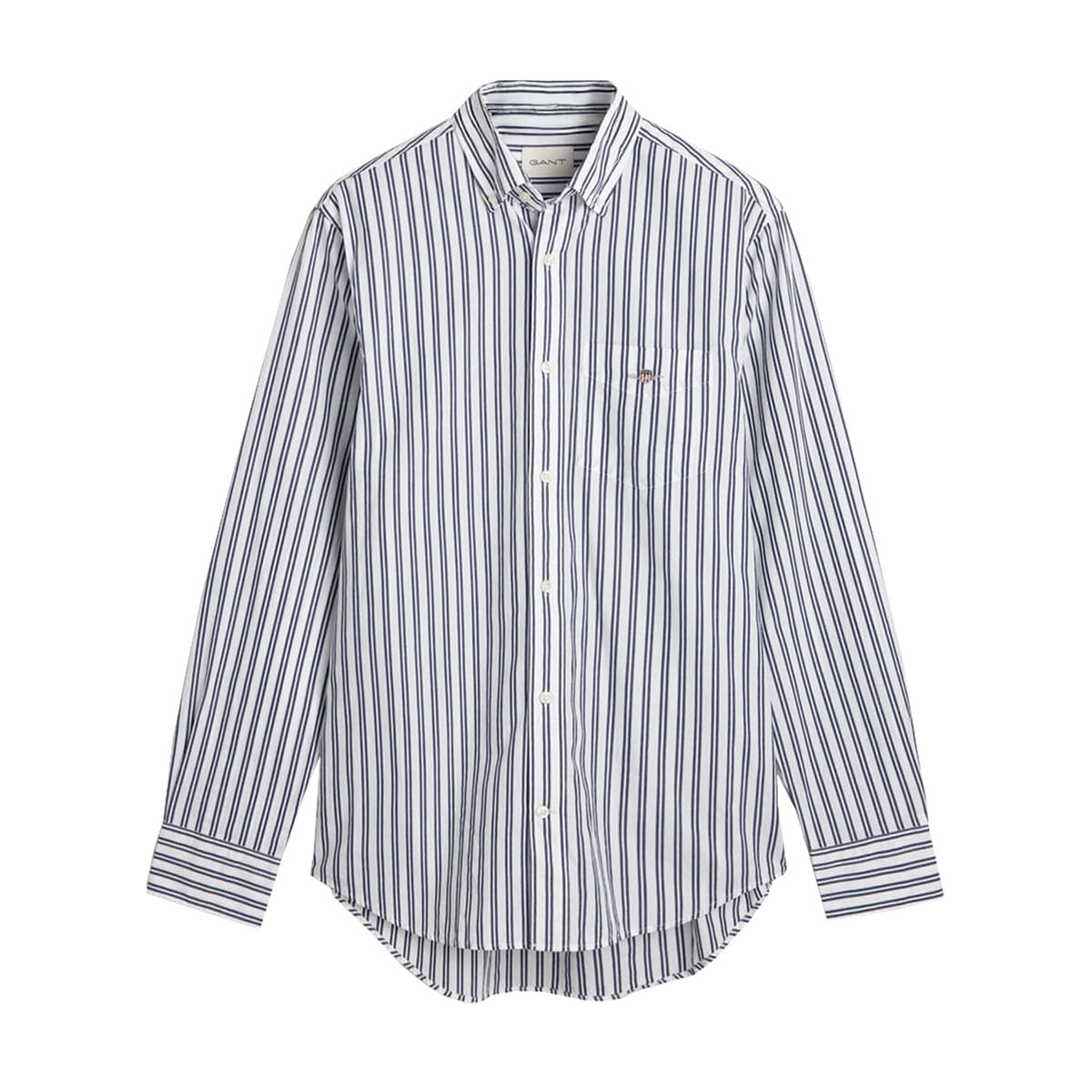 CAMICIA B.D. IN POPELINE A DOPPIA RIGA