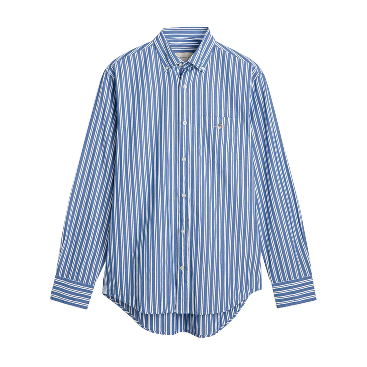 CAMICIA B.D. IN POPELINE A DOPPIA RIGA