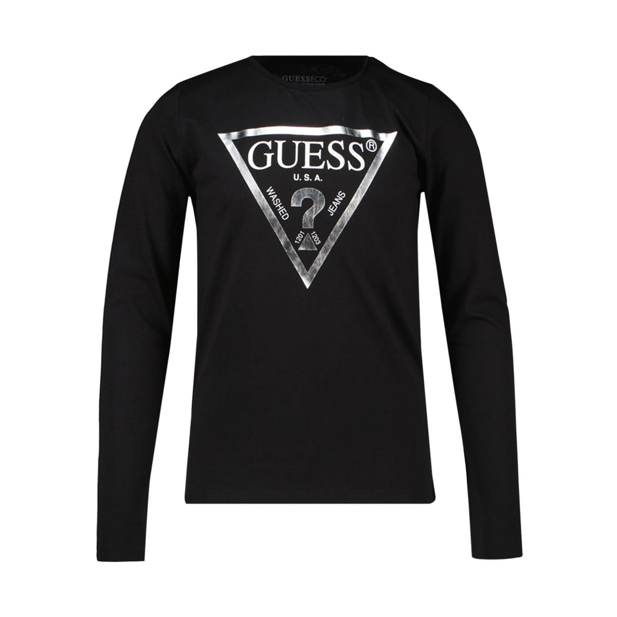 MAGLIA MANICA LUNGA LOGO BAMBINA