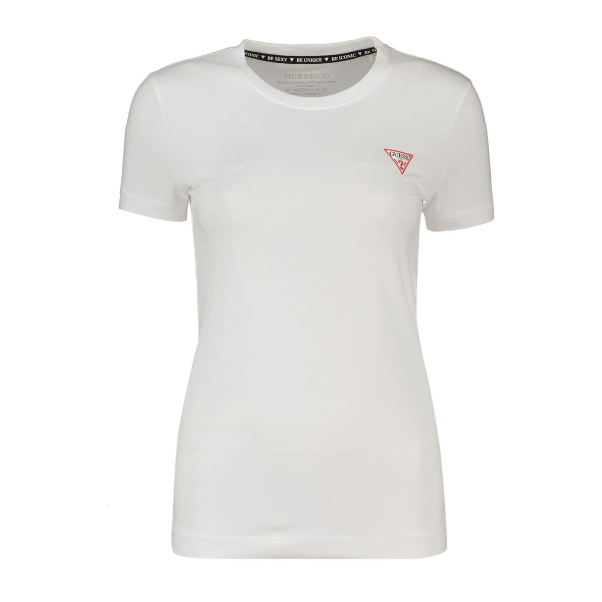 T-SHIRT GIROCOLLO MINI LOGO DONNA