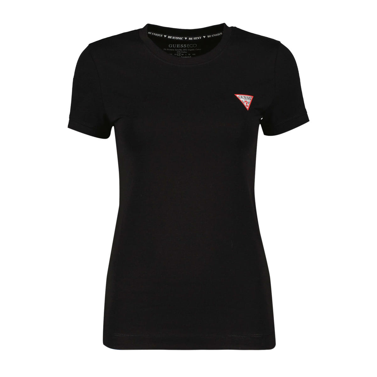 T-SHIRT GIROCOLLO MINI LOGO DONNA