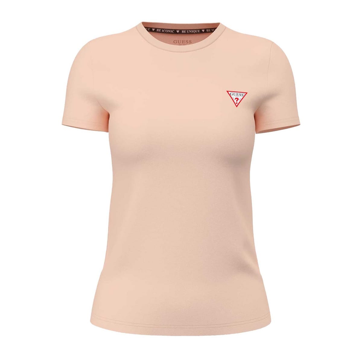 T-SHIRT GIROCOLLO MINI LOGO DONNA