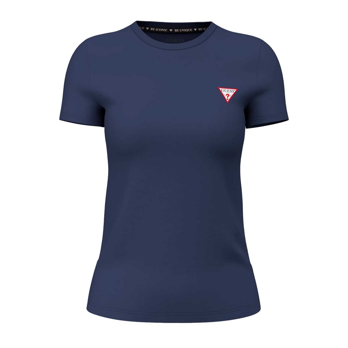 T-SHIRT GIROCOLLO MINI LOGO DONNA