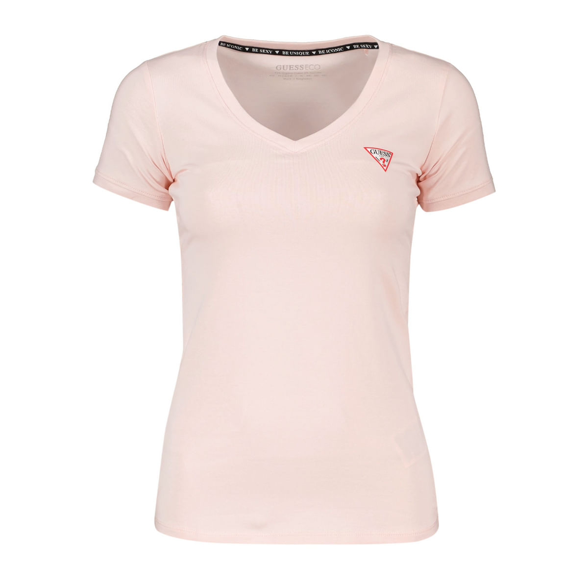 T SHIRT SCOOLO V MINI TRIANGLE LOGO DONNA