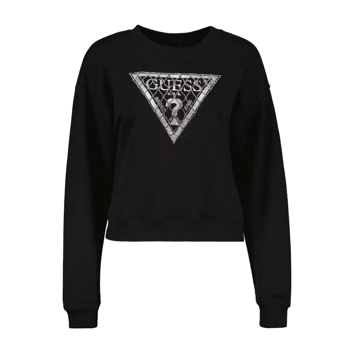 FELPA GIROCOLLO CRYSTAL MESH DONNA