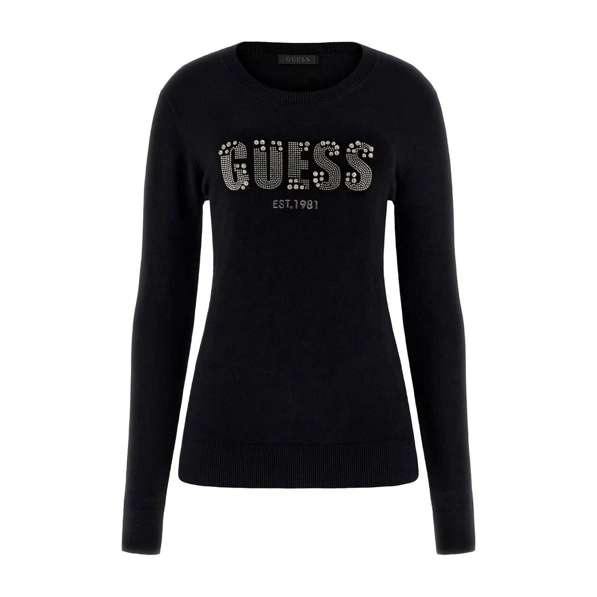 MAGLIONE GIROCOLLO LOGO DONNA
