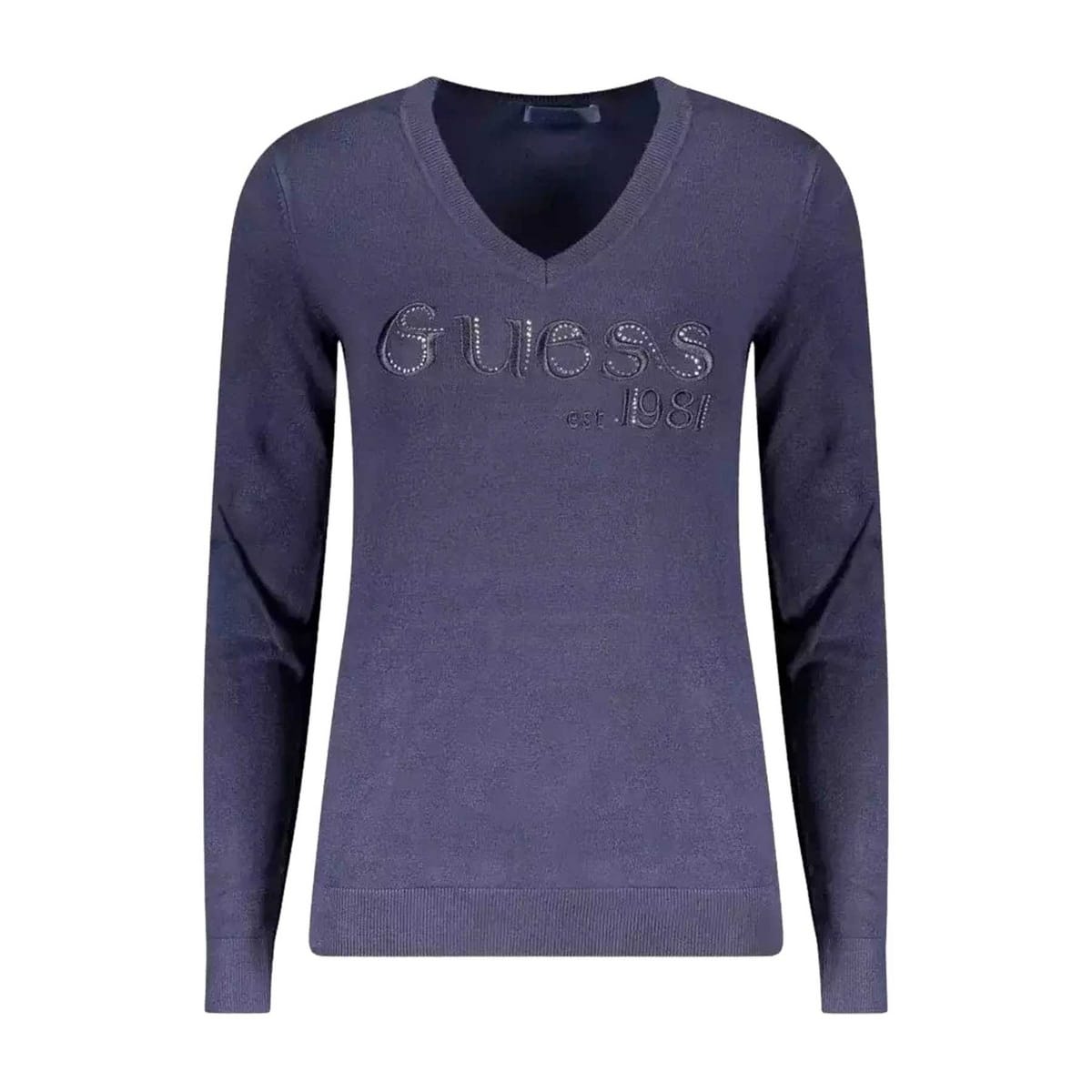 MAGLIONE SCOLLO V LOGO DONNA