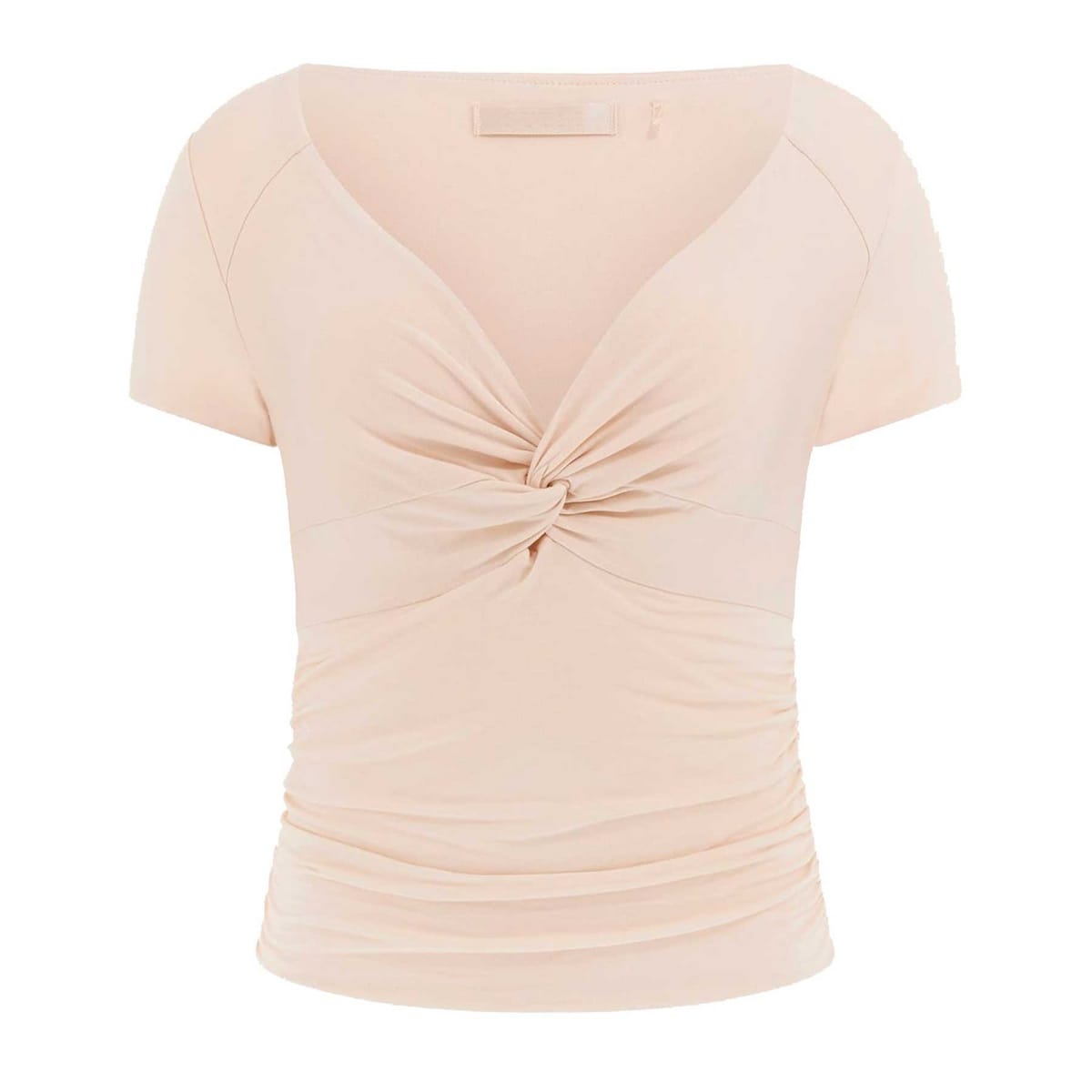 TOP SCOLLO A CUORE DONNA